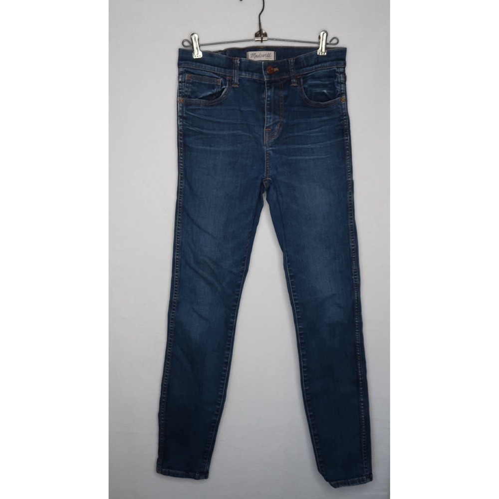 Madewell High Riser Skinny‎ Jeans Womens 26 Medium Wash High Rise Stretch Denim